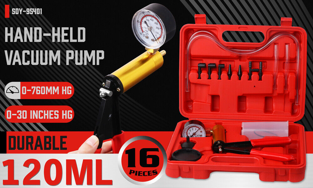 HORUSDY hand held vacuum pump brake bleeder — view 3