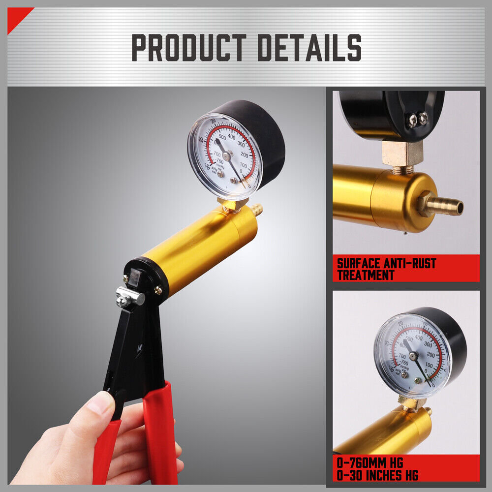 HORUSDY hand held vacuum pump brake bleeder — view 5