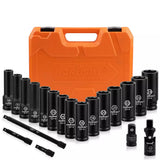 19pc Deep Impact Socket Set 1/2in — view 2