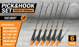 6pc Extra Long Pick and Hook Set — view 3