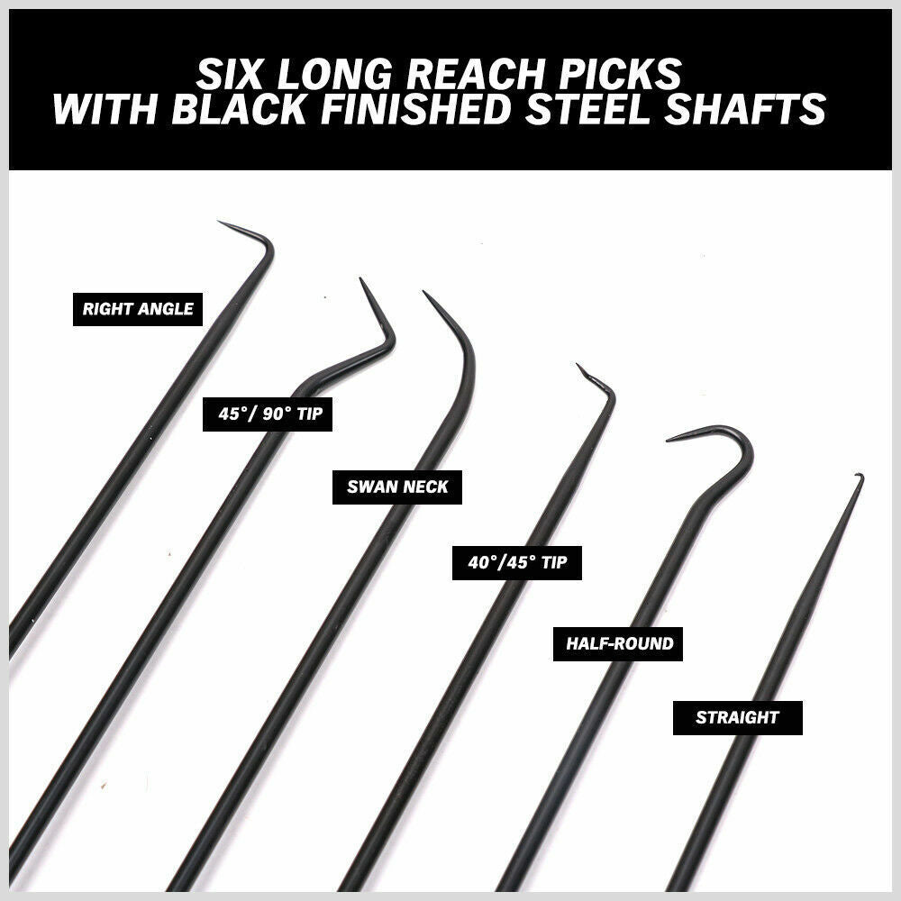 6pc Extra Long Pick and Hook Set — view 5