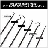 6pc Extra Long Pick and Hook Set — view 5