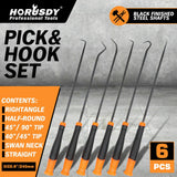 6Pc Extra Long Pick and Hook — view 3