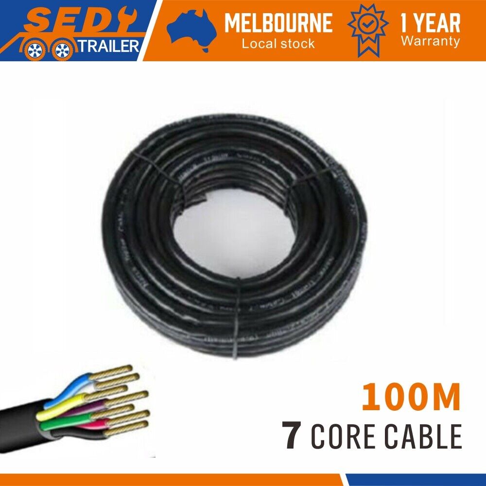 7 Core Wire Cable 100M Trailer — view 3