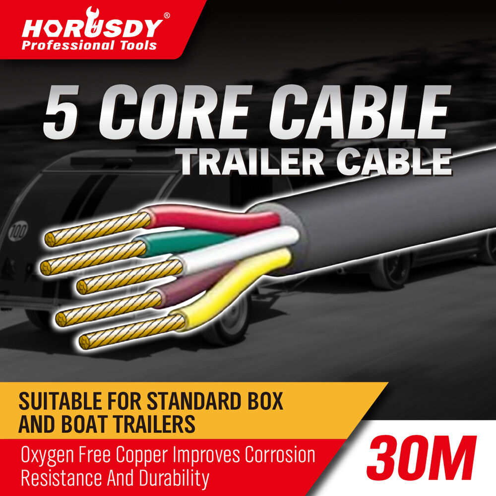 30M x 5 Core Wire Cable — view 3