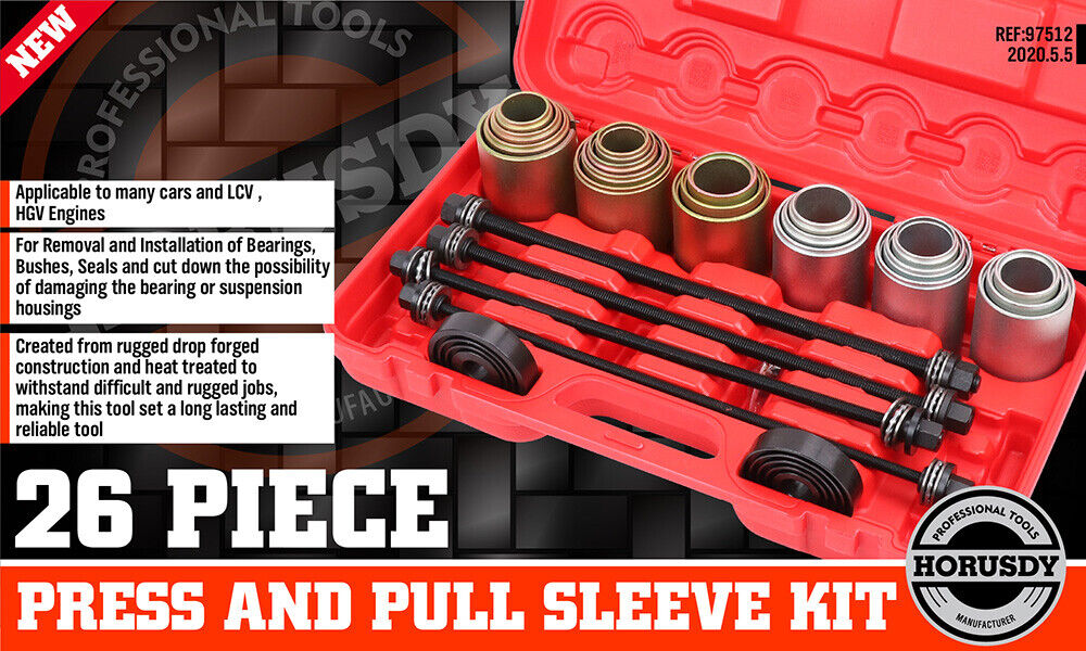 26pc Press and Pull Sleeve Kit — view 3