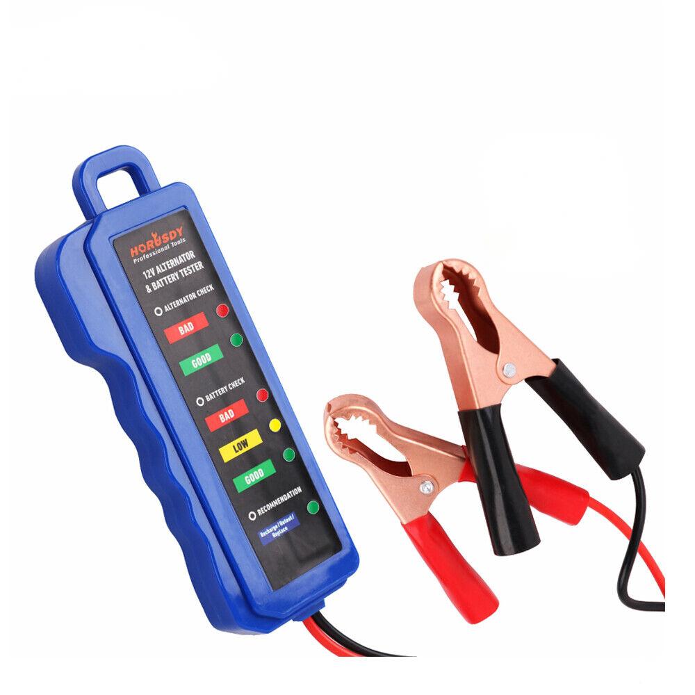 Digital 12V Alternator Battery Tester — view 2