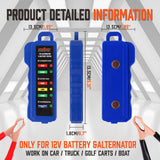 Digital 12V Alternator Battery Tester — view 4