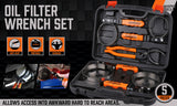 5pc oil filter wrench set — view 3