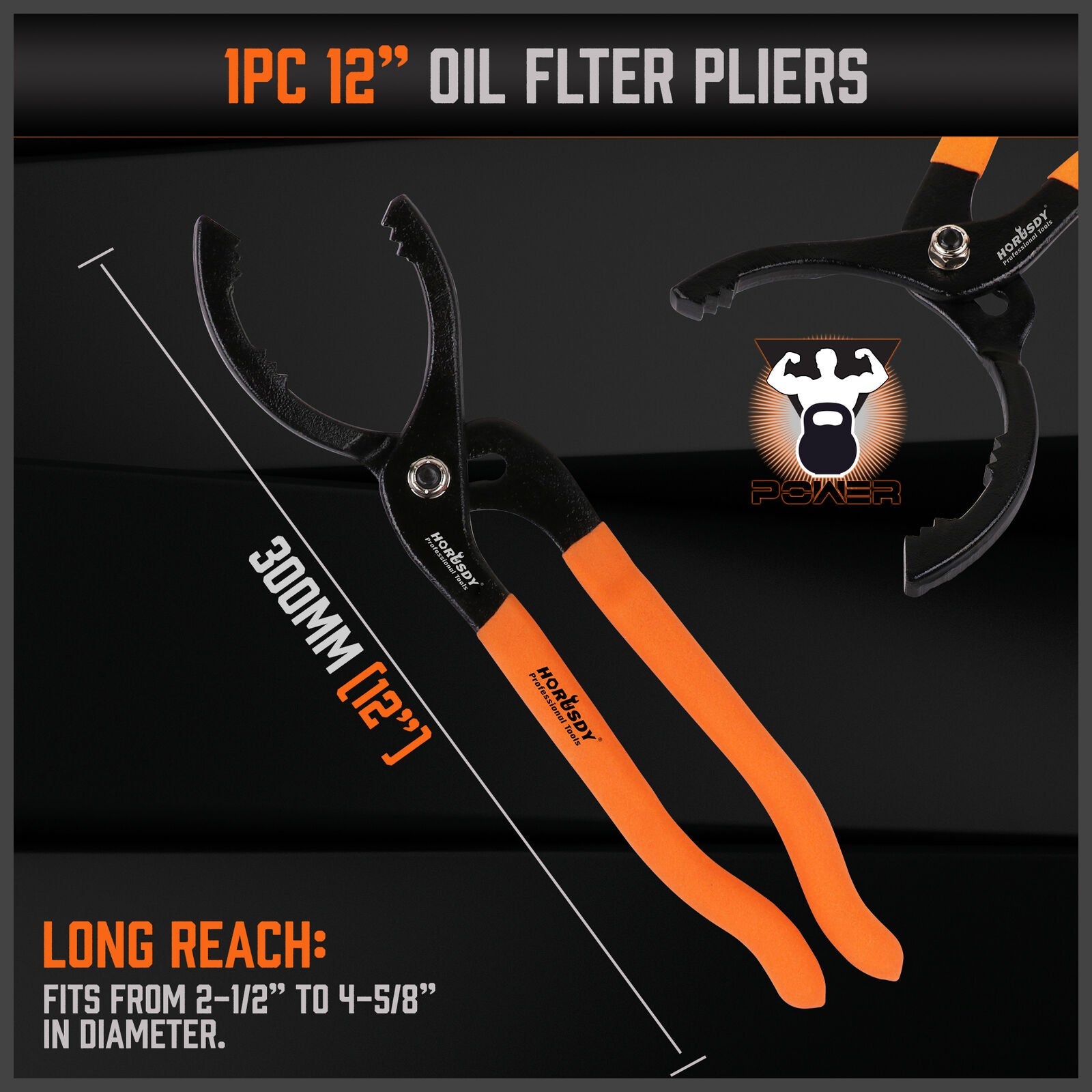5pc oil filter wrench set — view 6