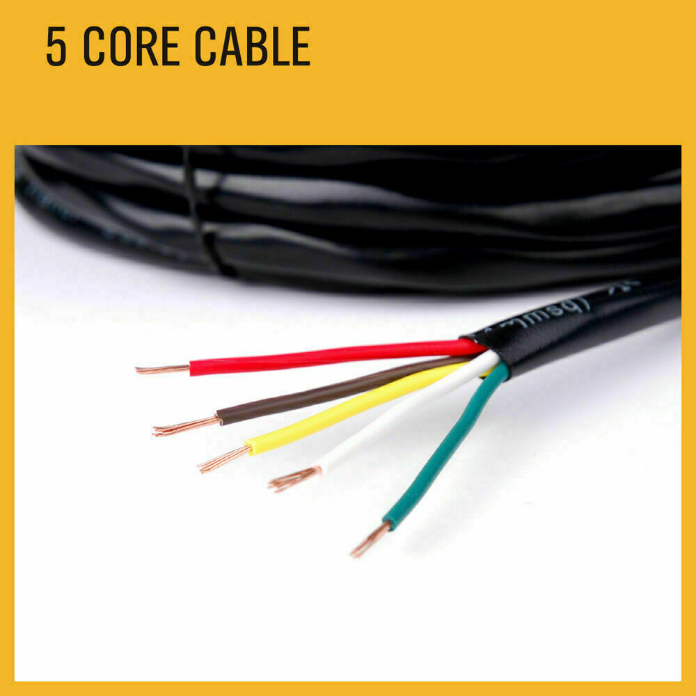 50m 5 Core Trailer Wire Cable — view 5