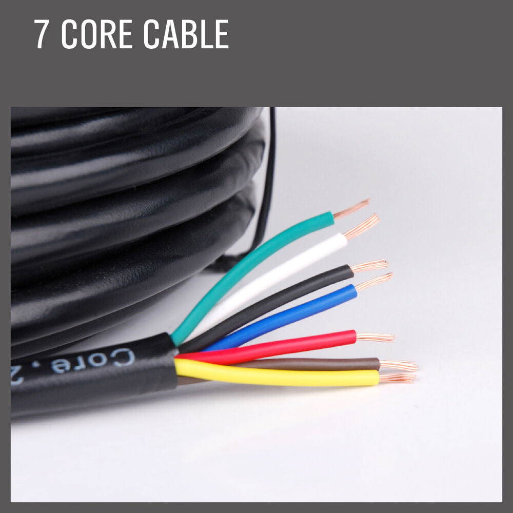 30m 7 core trailer wire cable — view 4