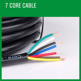 20m 7 core trailer wire cable — view 4