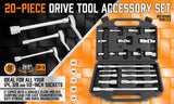 20pc socket extension and adaptor set — view 3