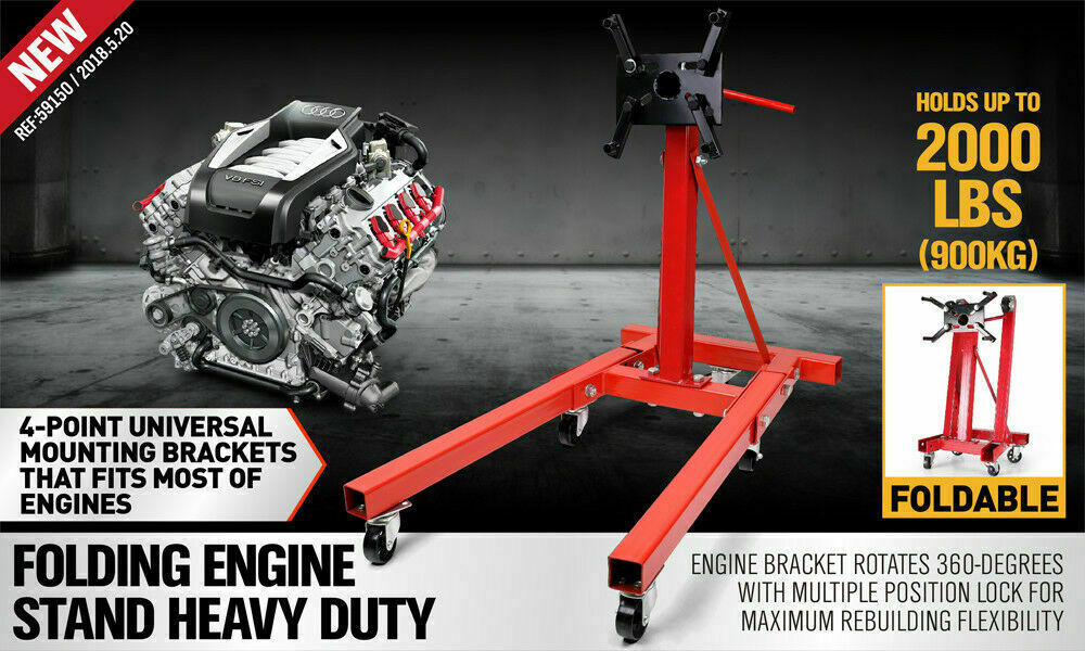 Heavy Duty Engine Stand 900kg — view 2