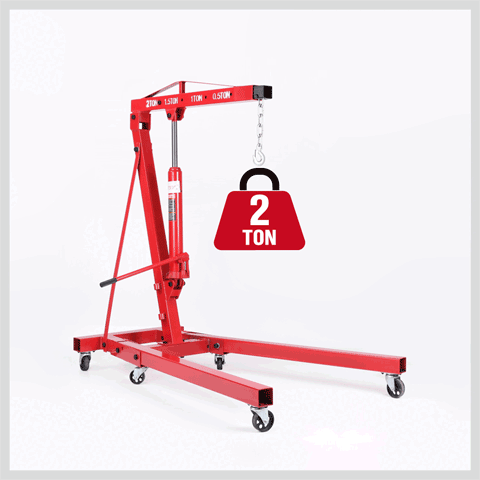 2-Ton Hydraulic Engine Crane Hoist — view 2