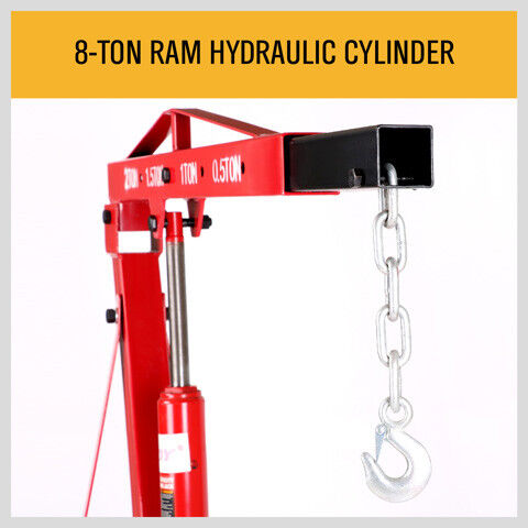 2-Ton Hydraulic Engine Crane Hoist — view 3