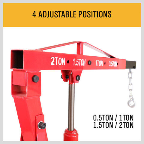 2-Ton Hydraulic Engine Crane Hoist — view 4