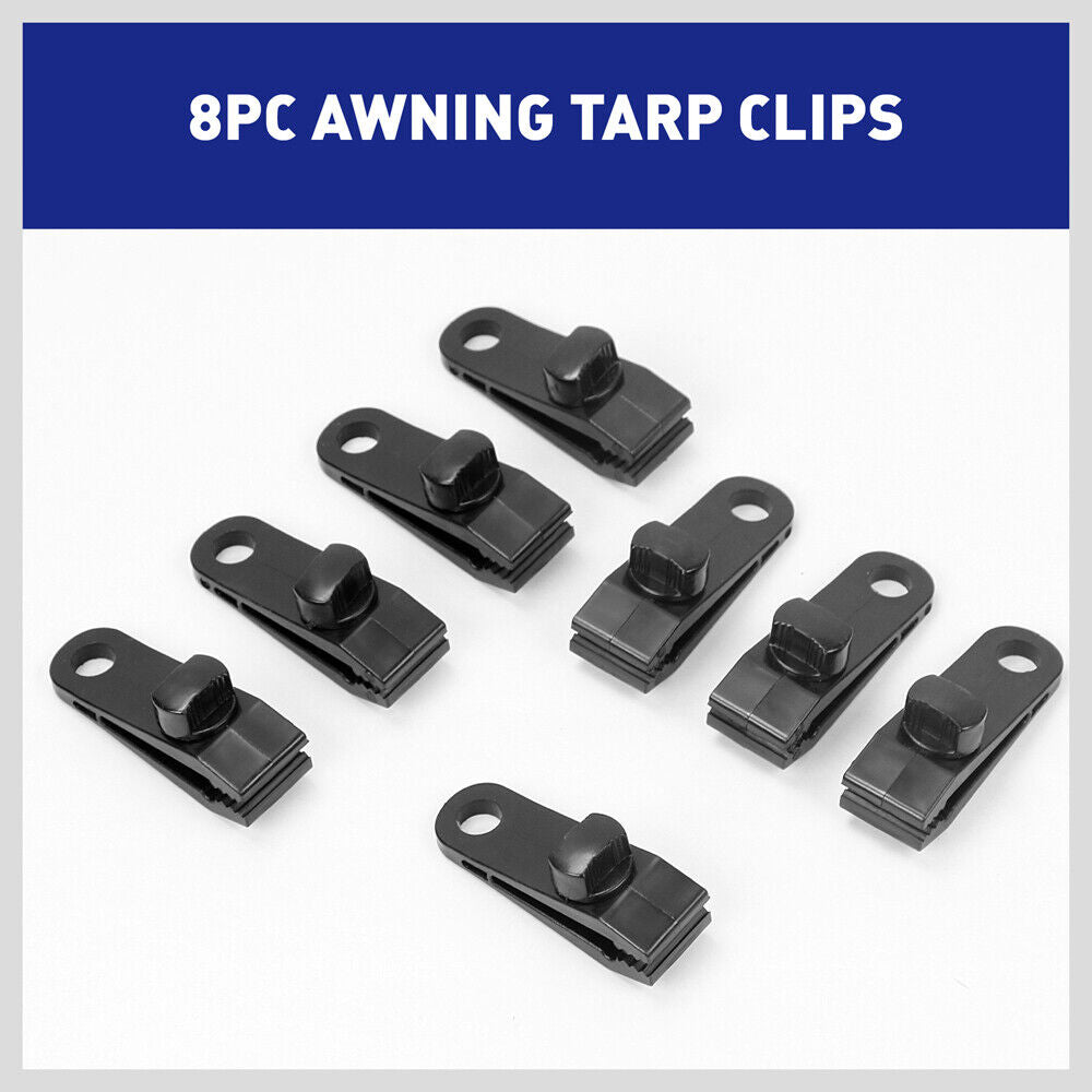 8pc awning tarp clamp set — view 4