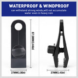 8pc awning tarp clamp set — view 5