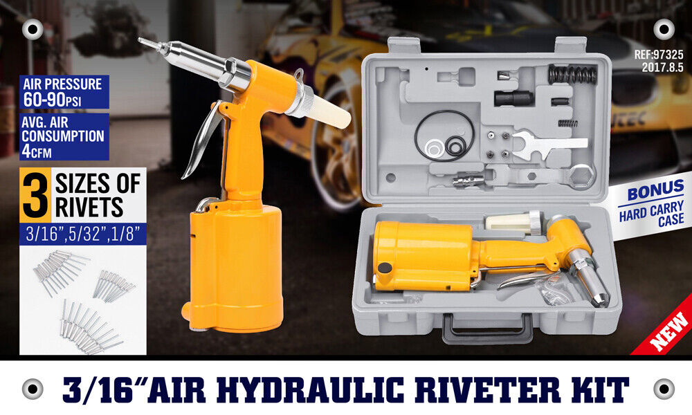 Air Hydraulic Pop Rivet Gun — view 3