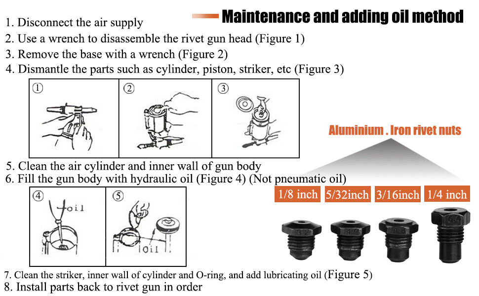 Air Hydraulic Pop Rivet Gun — view 12