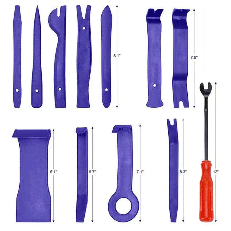 12 piece car trim removal tool kit — view 4