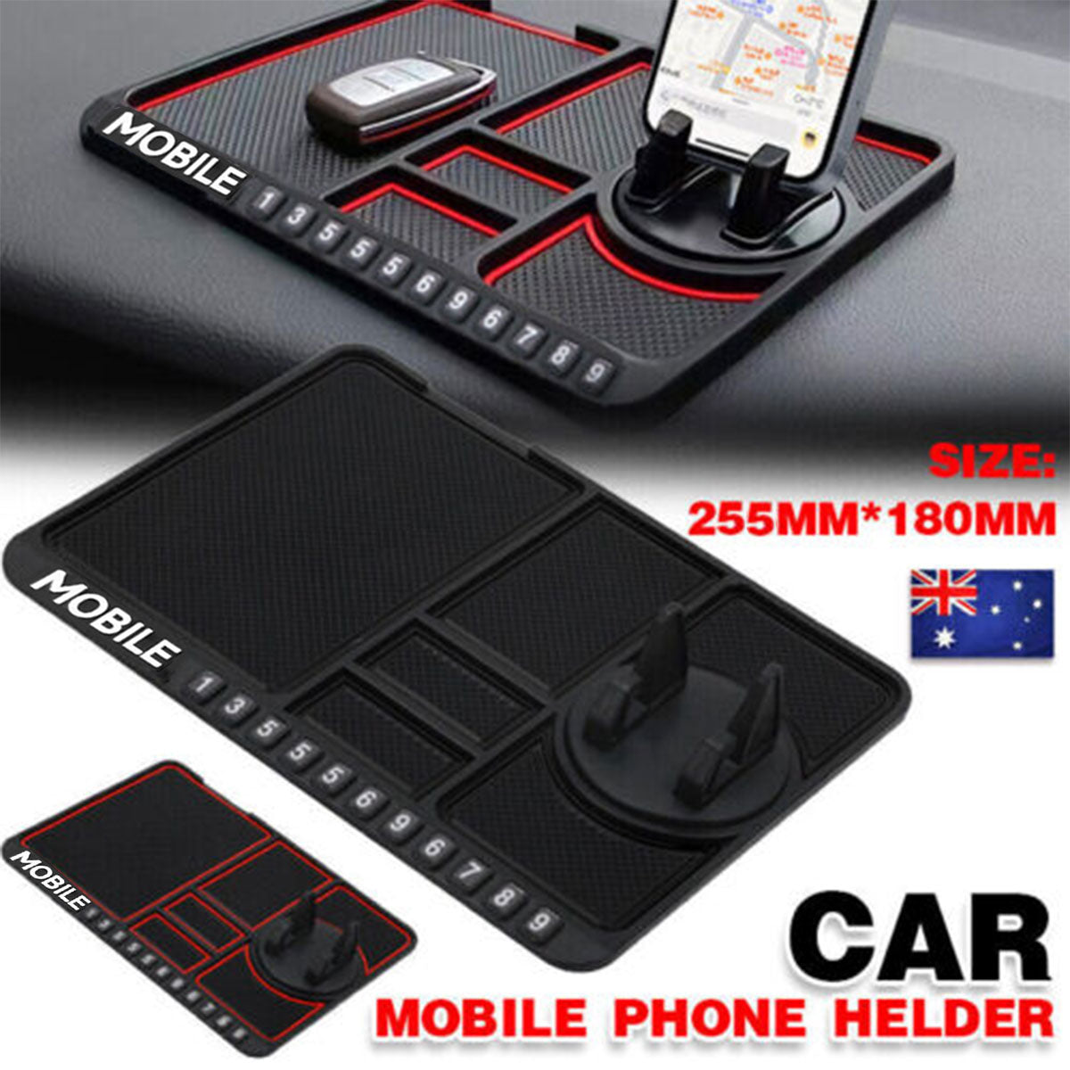 Car Mobile Phone Holder Dashboard — view 2