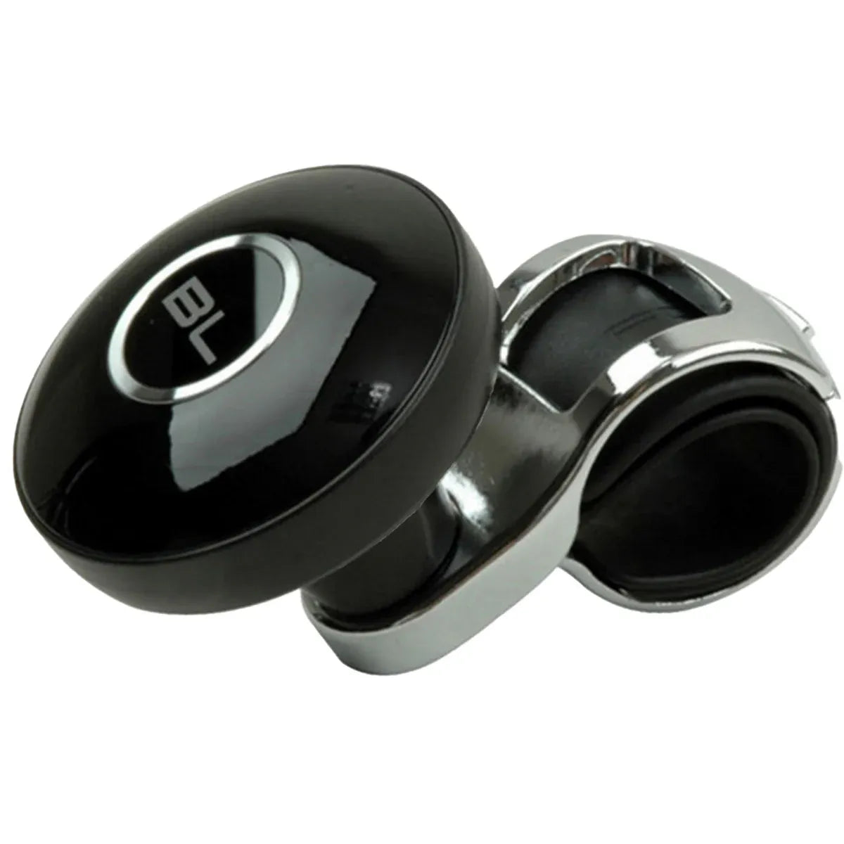 Universal Black Metal Steering Wheel — view 3