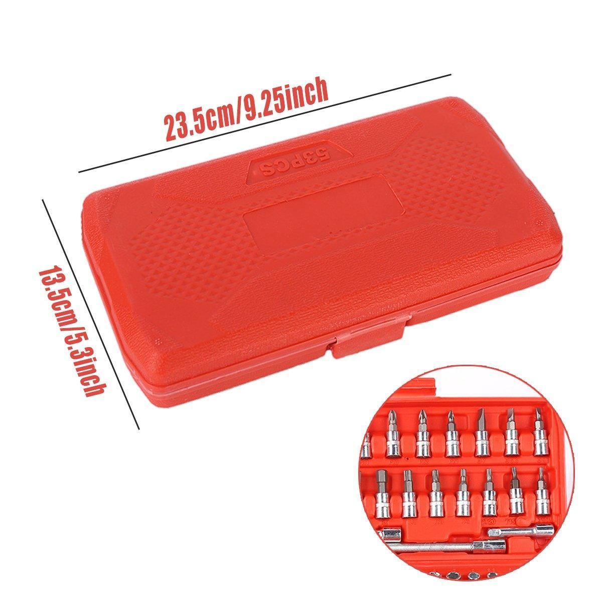 53PCS Metric Deep Socket Set — view 5
