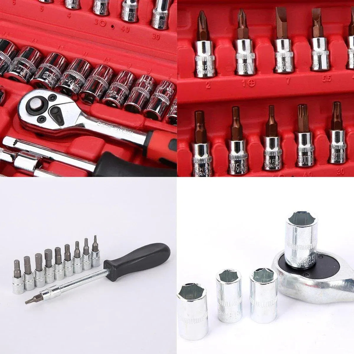 53PCS Metric Deep Socket Set — view 11