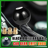 Black 8 Billiard Car Shift — view 2