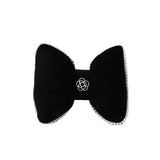 Black Bowknot Plush Car Neck — view 2