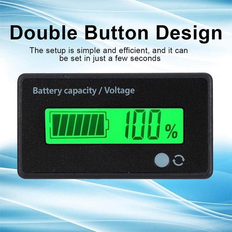 Lcd 12V-48V Battery Capacity Indicator — view 8