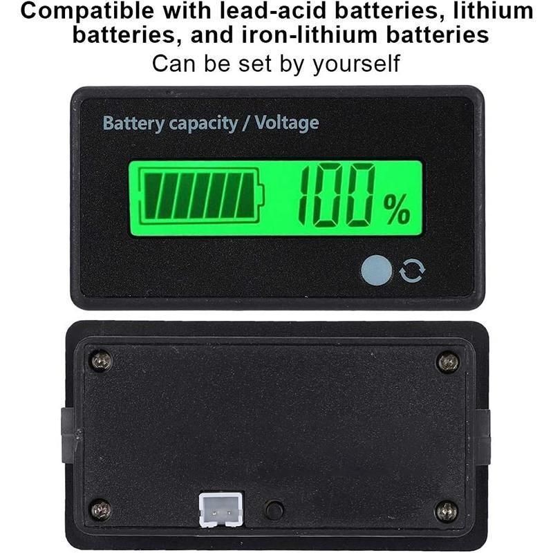Lcd 12V-48V Battery Capacity Indicator — view 9