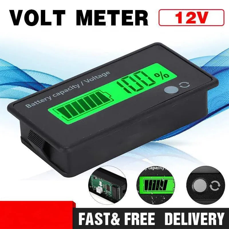Lcd 12V-48V Battery Capacity Indicator — view 13
