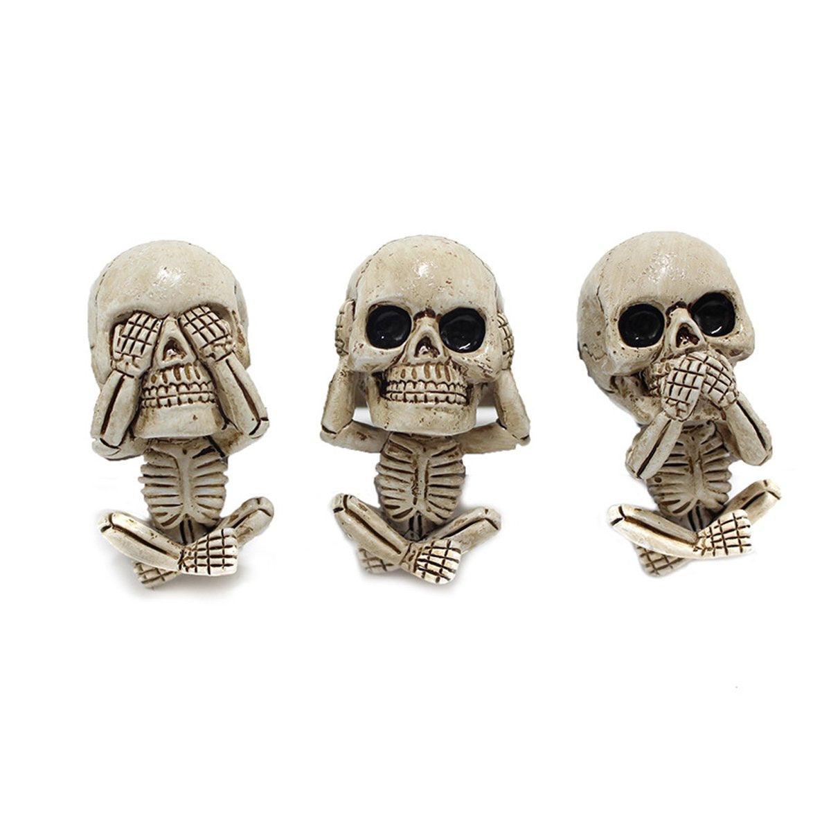 3pcs Ghost Head Car Decoration — view 3