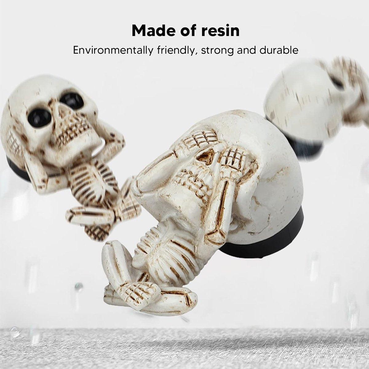 3pcs Ghost Head Car Decoration — view 5
