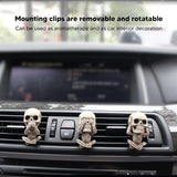 3pcs Ghost Head Car Decoration — view 6