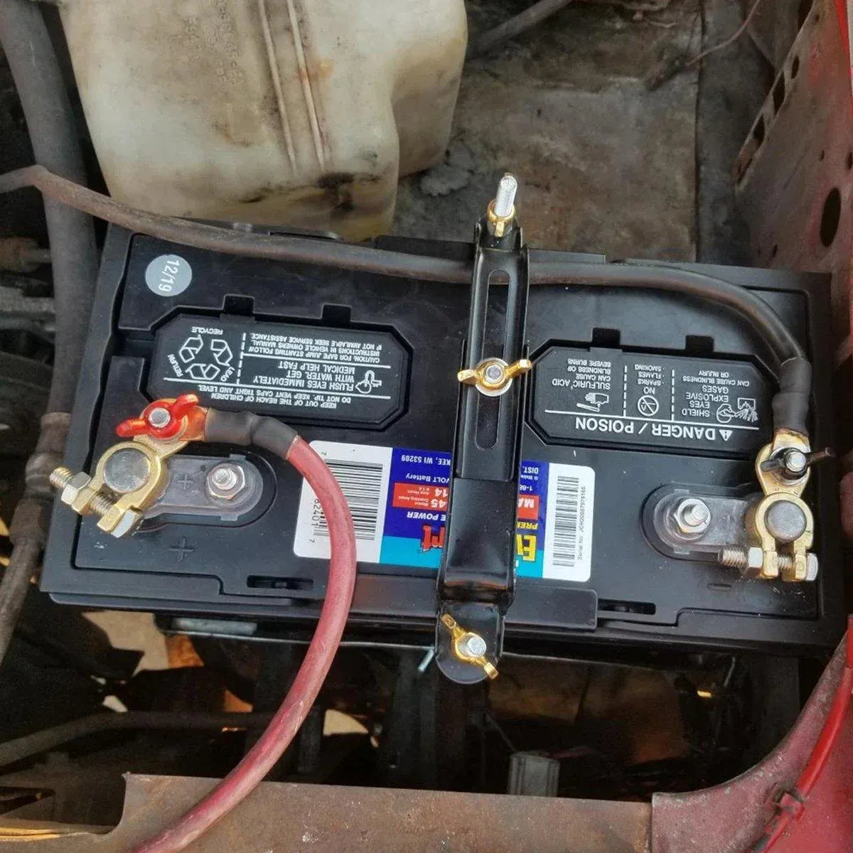 2pcs Car Battery Clamp Connector — view 6