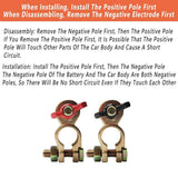 2pcs Car Battery Clamp Connector — view 12