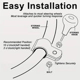 2PCS Car Steering Wheel Booster — view 6