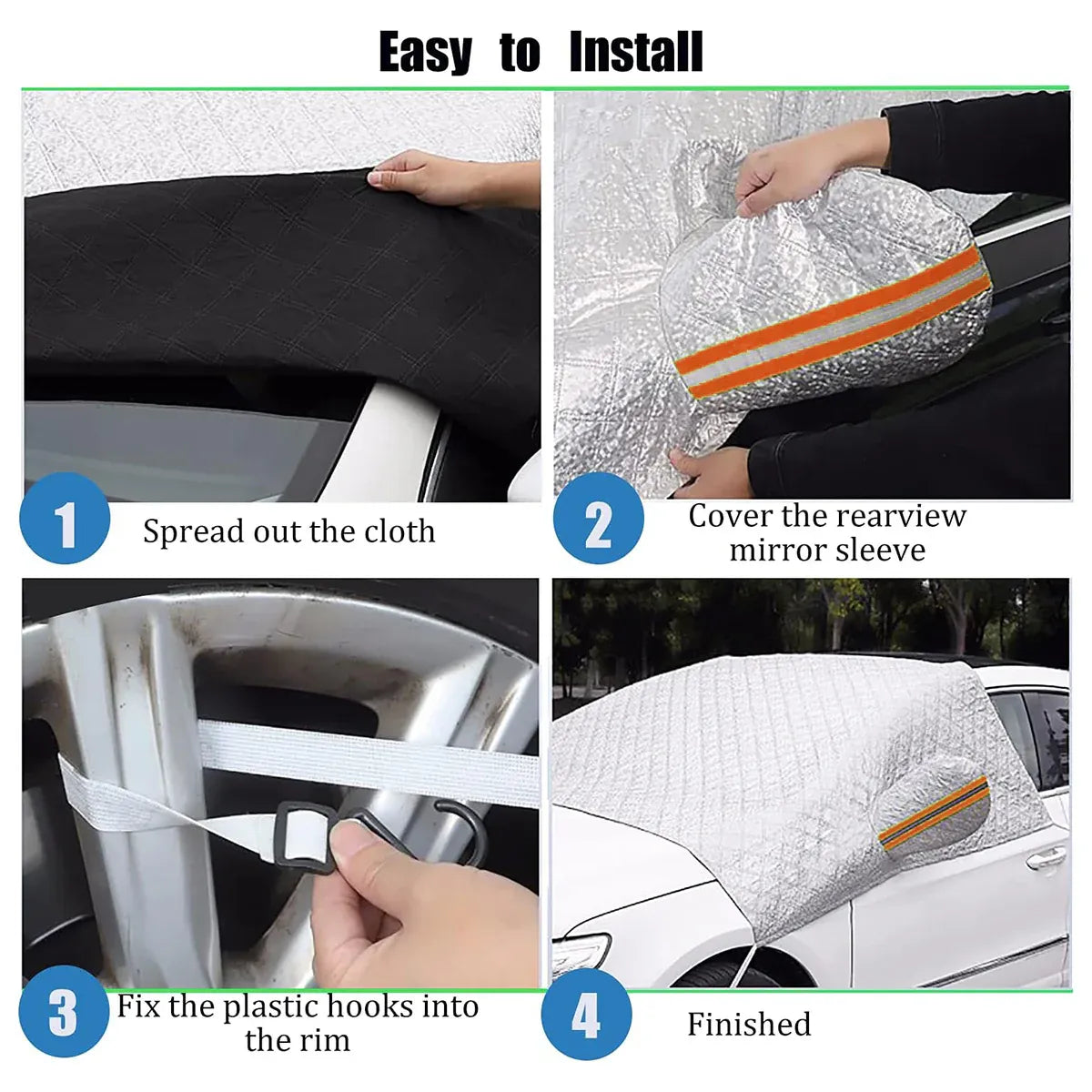 Car Windshield Cover SUV Sun — view 13