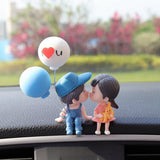 2pairs Cute Couple Car Interior — view 5