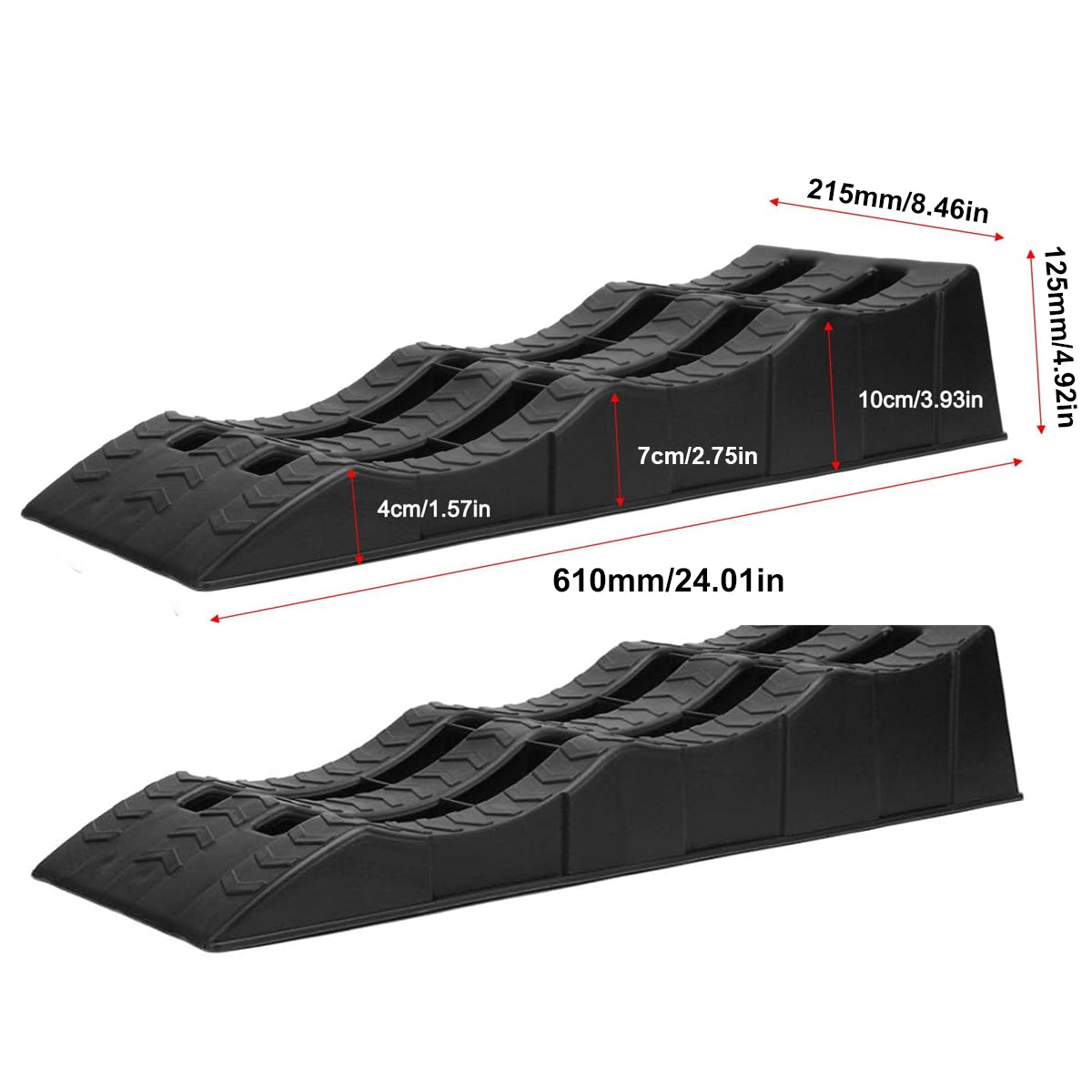 2pcs Plastic Three Step Parking — view 4