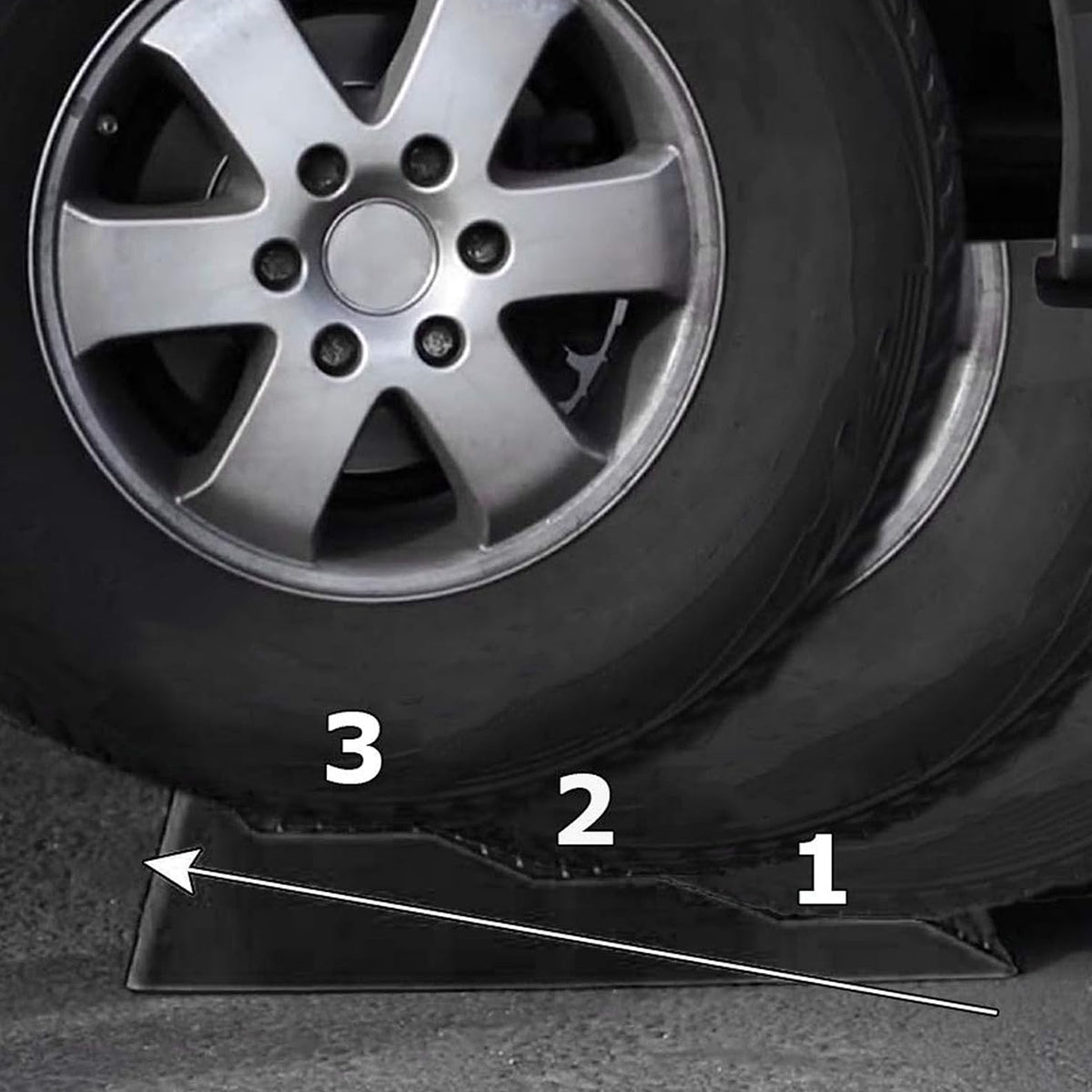 2pcs Plastic Three Step Parking — view 5