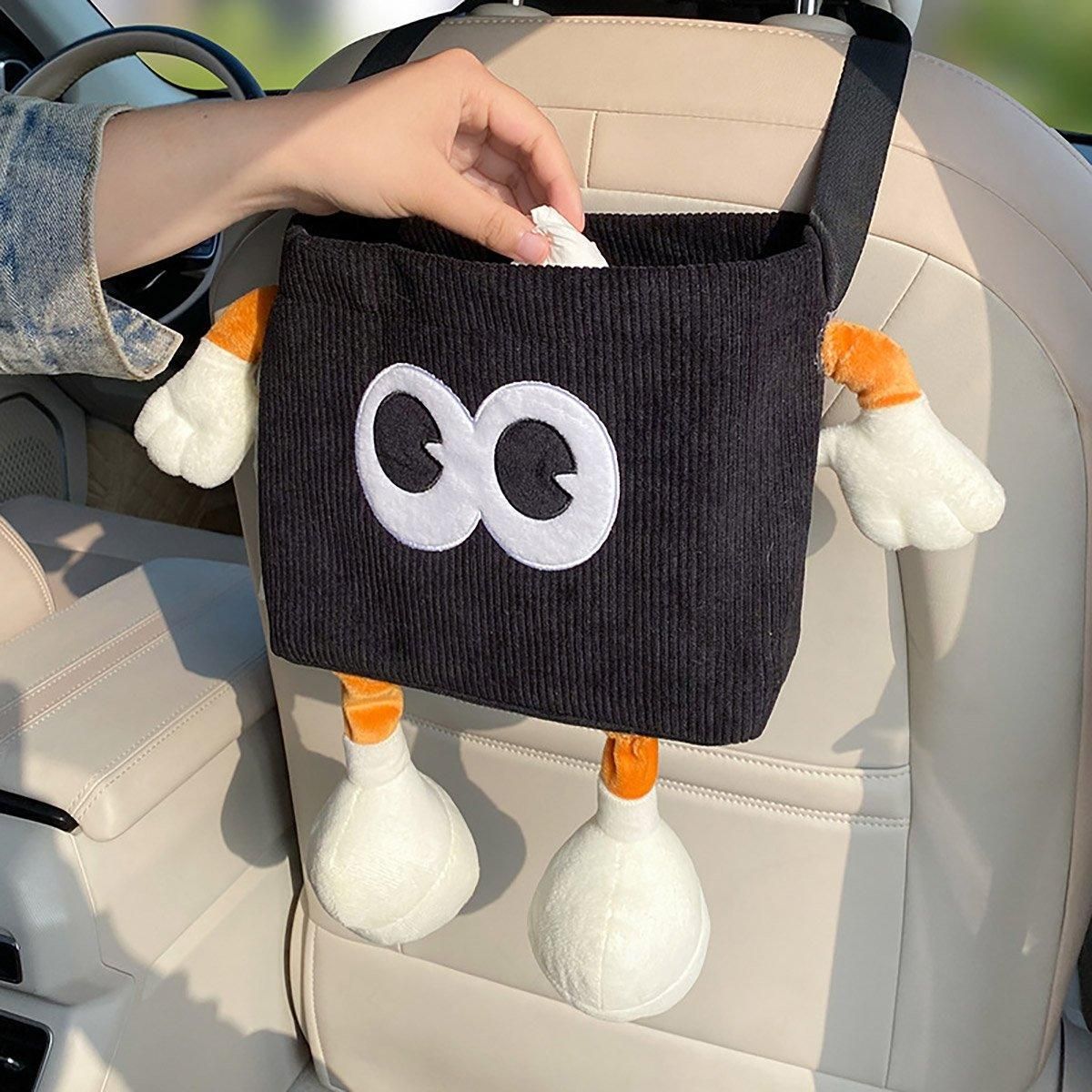 2-in-1 Car Wastebasket and Tissue — view 11