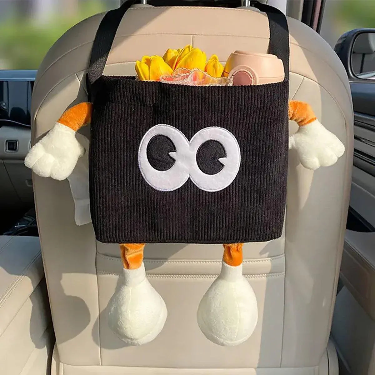 2-in-1 Car Wastebasket and Tissue — view 14