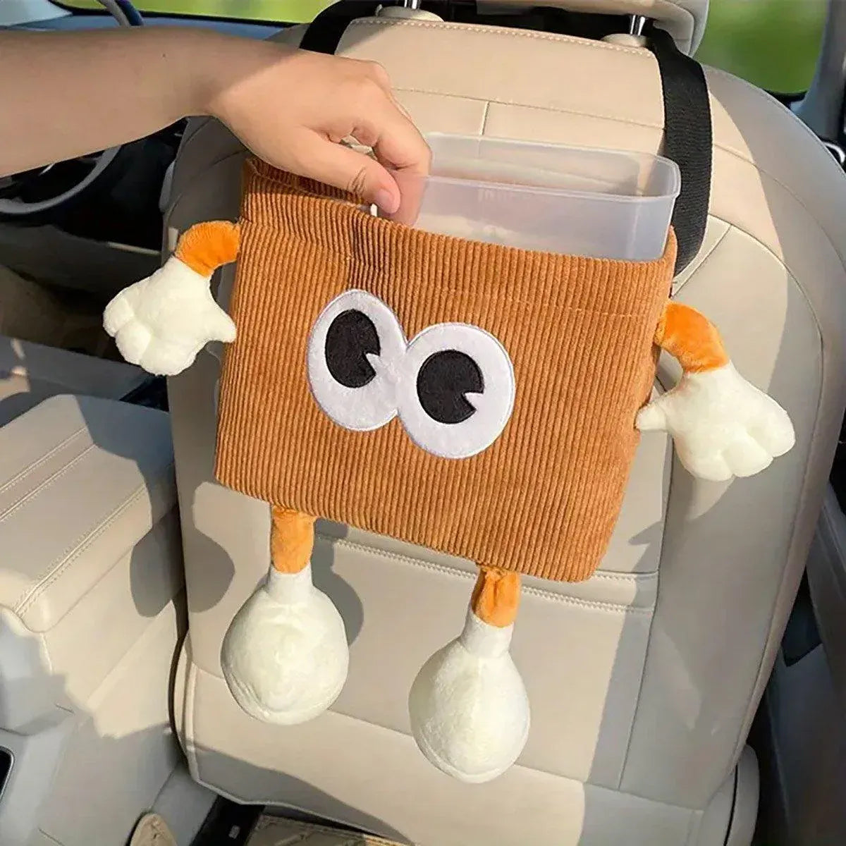 2-in-1 Car Wastebasket and Tissue — view 15