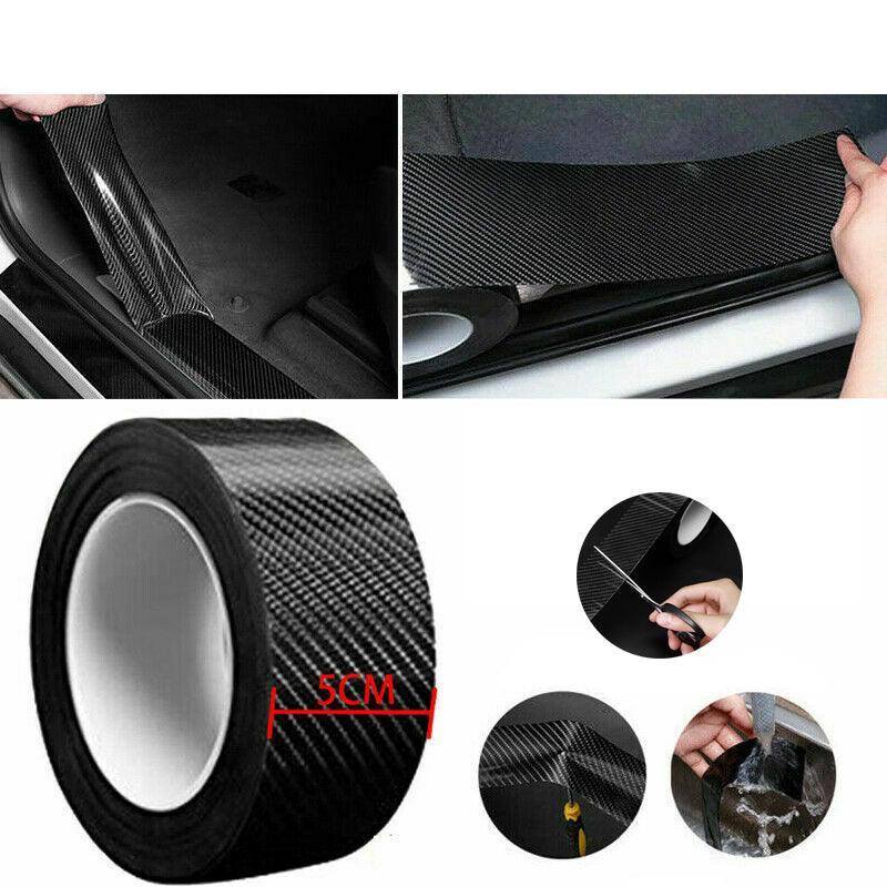 Cardoor Sill Protector Strip Carbon — view 4